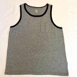 J Crew Large Slub Yarn Ringer Tank​​​​​​​​​​​​